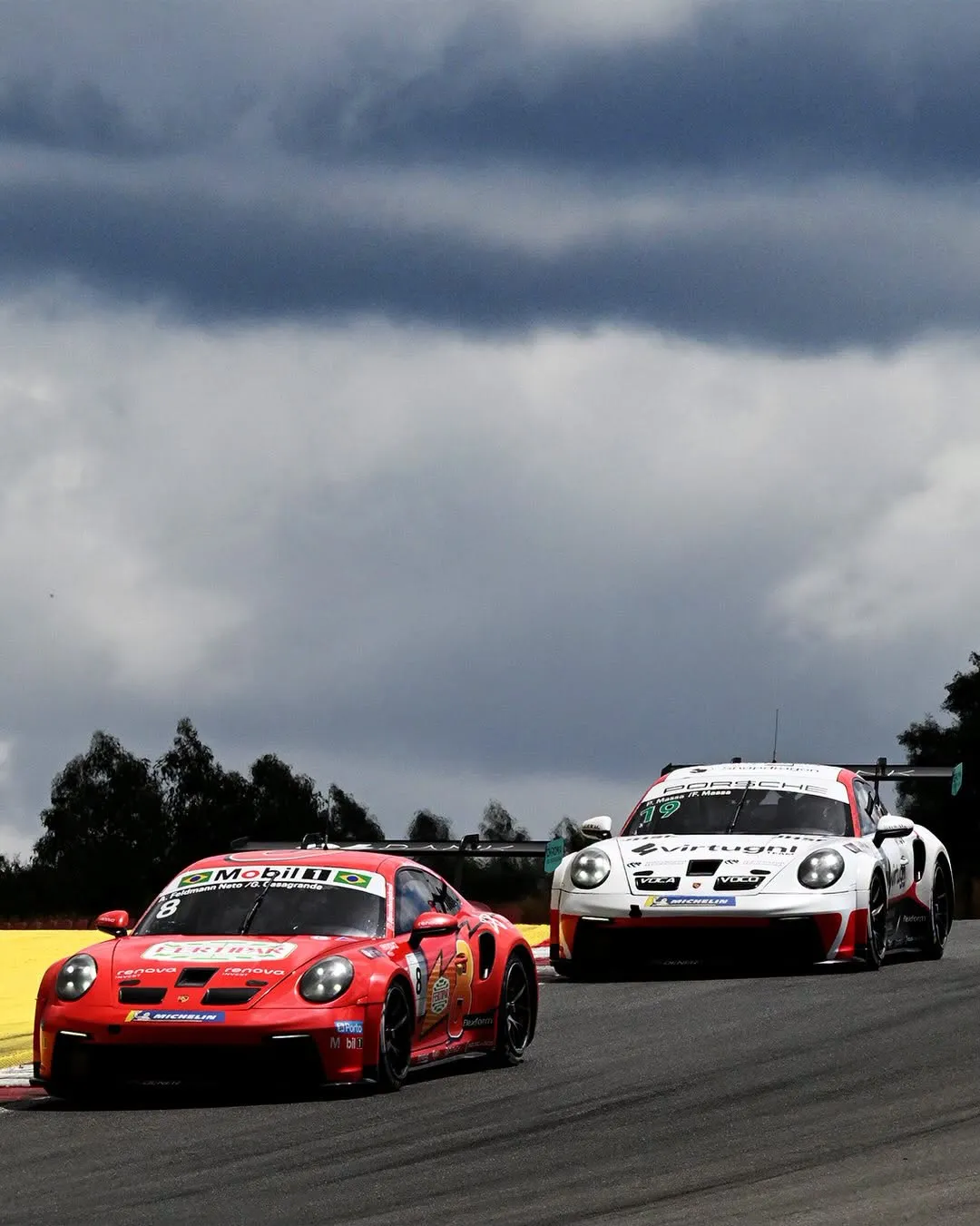 Porsche Cup Brasil em pista